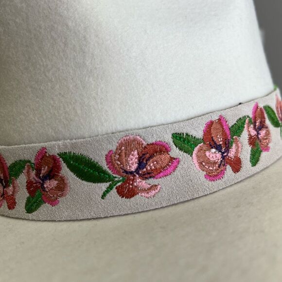 NEW Wyeth x Frida Kahlo Rafaela Crema Hat Wool OS - Picture 8 of 14